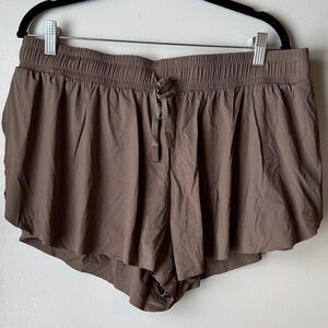 JoyLab Women's Athletic Shorts in Brown